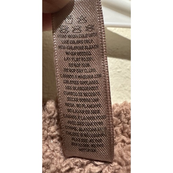 SKIMS Women's  Cozy Knit Cropped T-Shirt Size S/M - Rose Clay - Picture 5 of 6